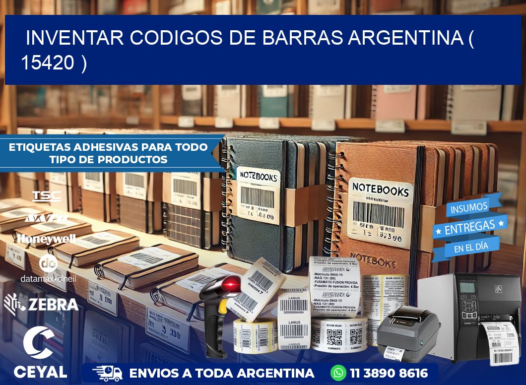 inventar codigos de barras argentina ( 15420 )