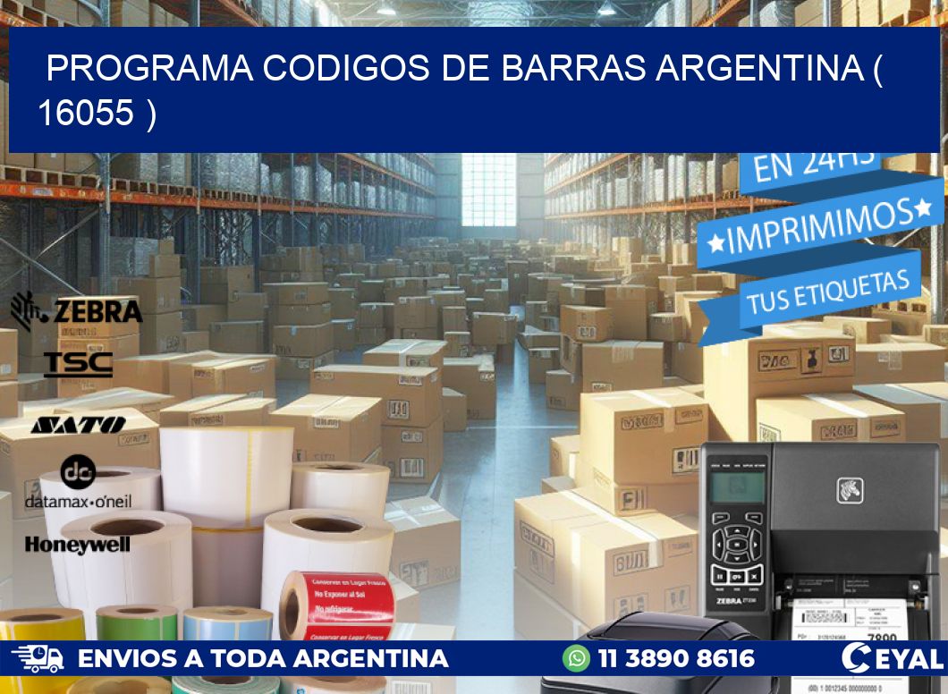 programa codigos de barras argentina ( 16055 )