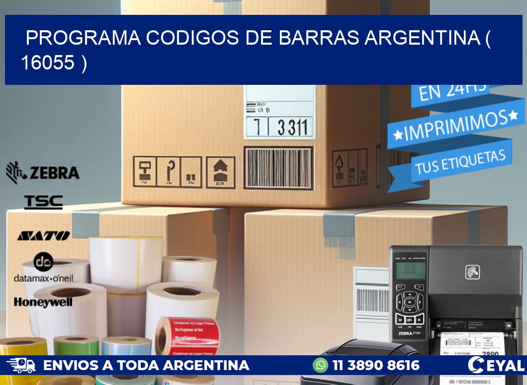 programa codigos de barras argentina ( 16055 )
