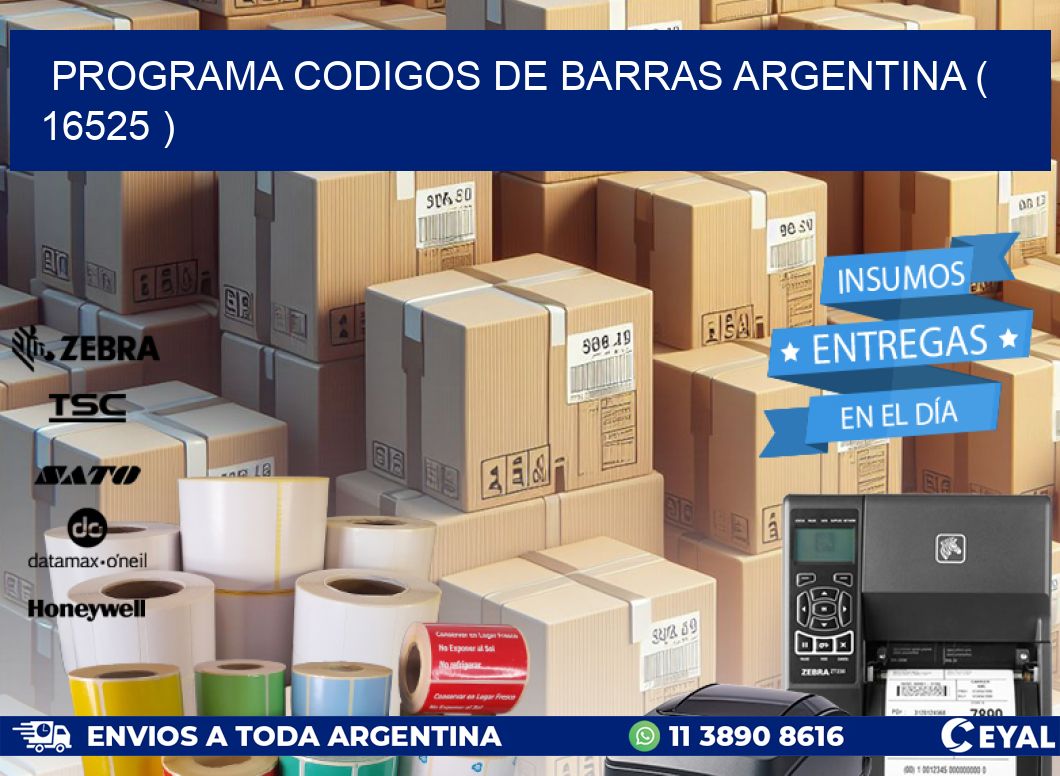 programa codigos de barras argentina ( 16525 )