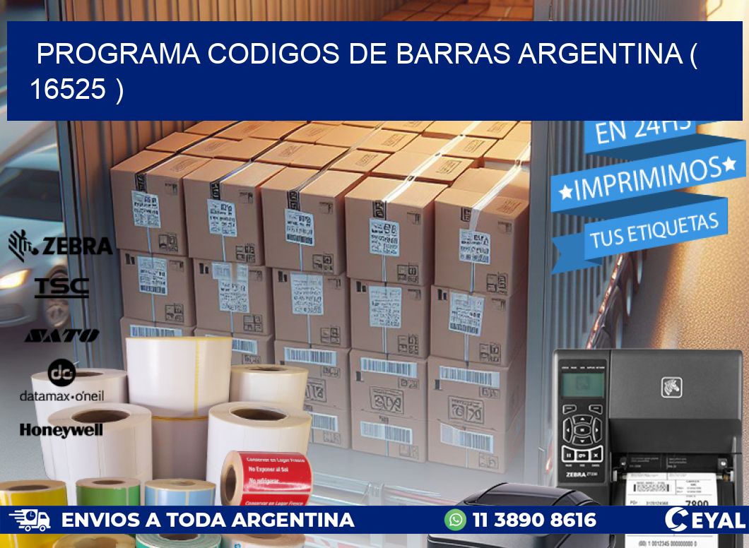 programa codigos de barras argentina ( 16525 )
