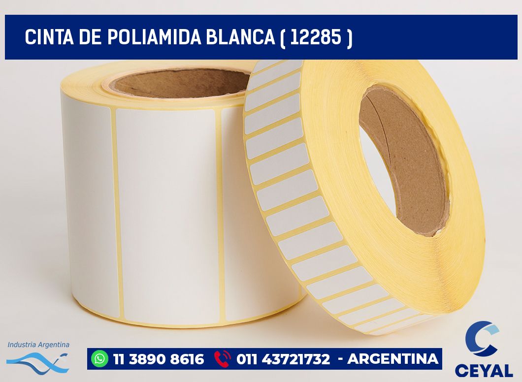 CINTA DE POLIAMIDA BLANCA ( 12285 )