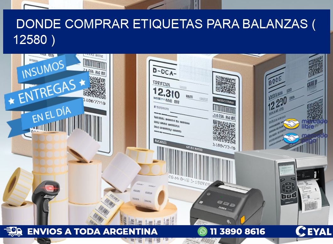 DONDE COMPRAR ETIQUETAS PARA BALANZAS ( 12580 )