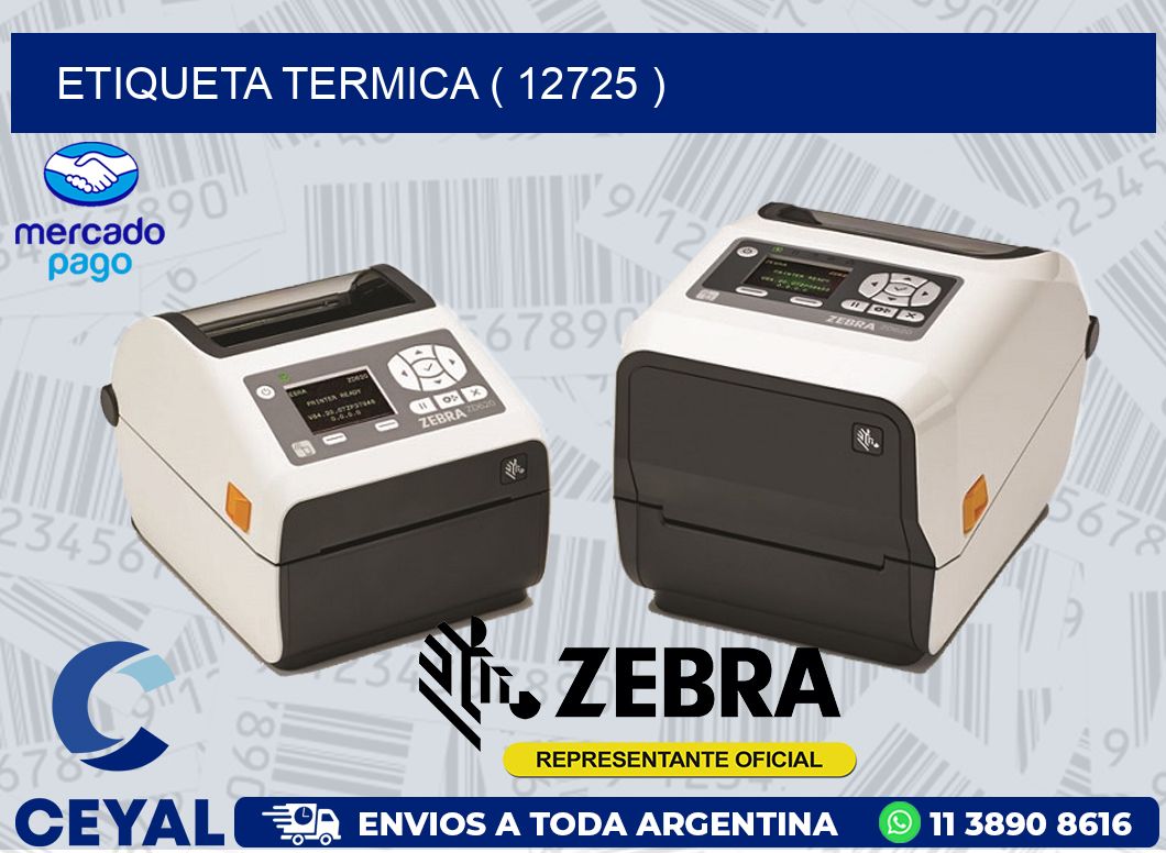 ETIQUETA TERMICA ( 12725 )