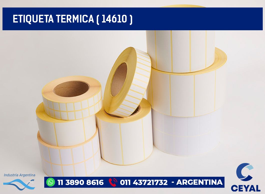 ETIQUETA TERMICA ( 14610 )