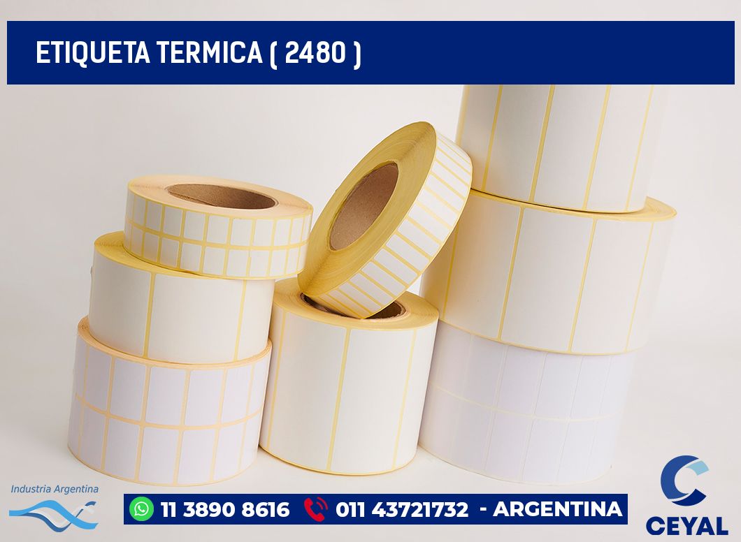 ETIQUETA TERMICA ( 2480 )