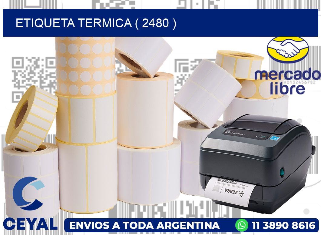 ETIQUETA TERMICA ( 2480 )