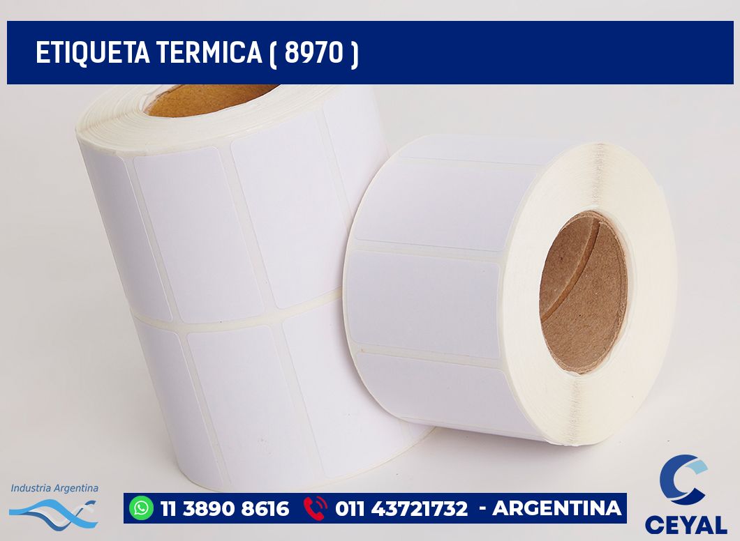 ETIQUETA TERMICA ( 8970 )
