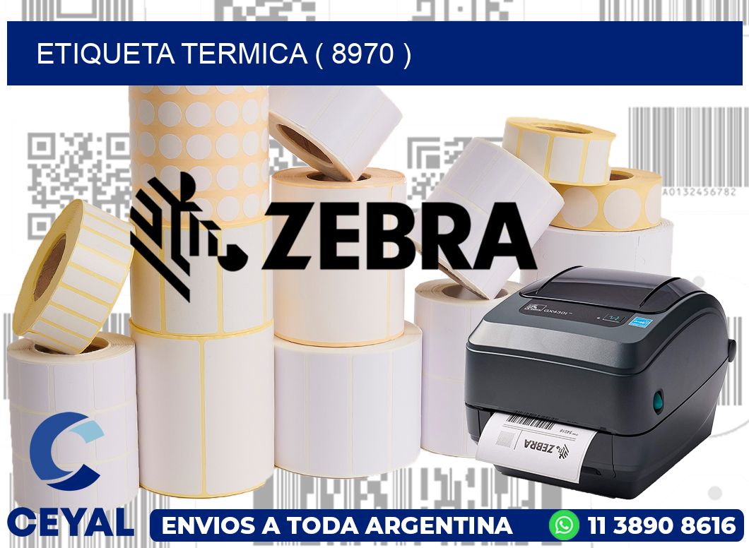 ETIQUETA TERMICA ( 8970 )