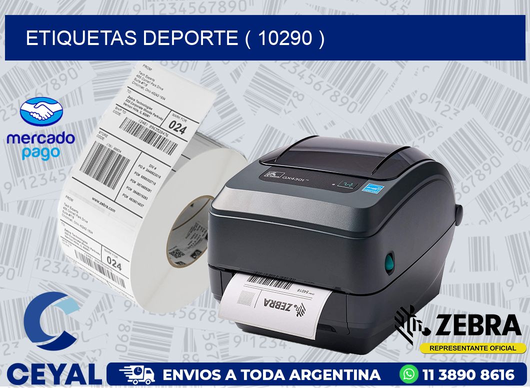 ETIQUETAS DEPORTE ( 10290 )