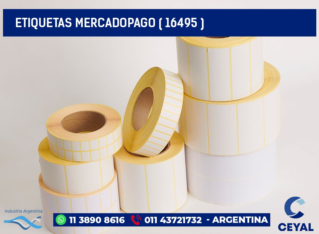 ETIQUETAS MERCADOPAGO ( 16495 )