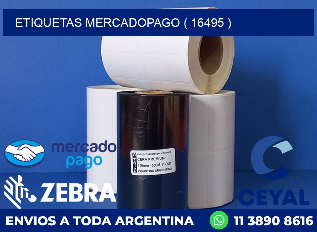 ETIQUETAS MERCADOPAGO ( 16495 )