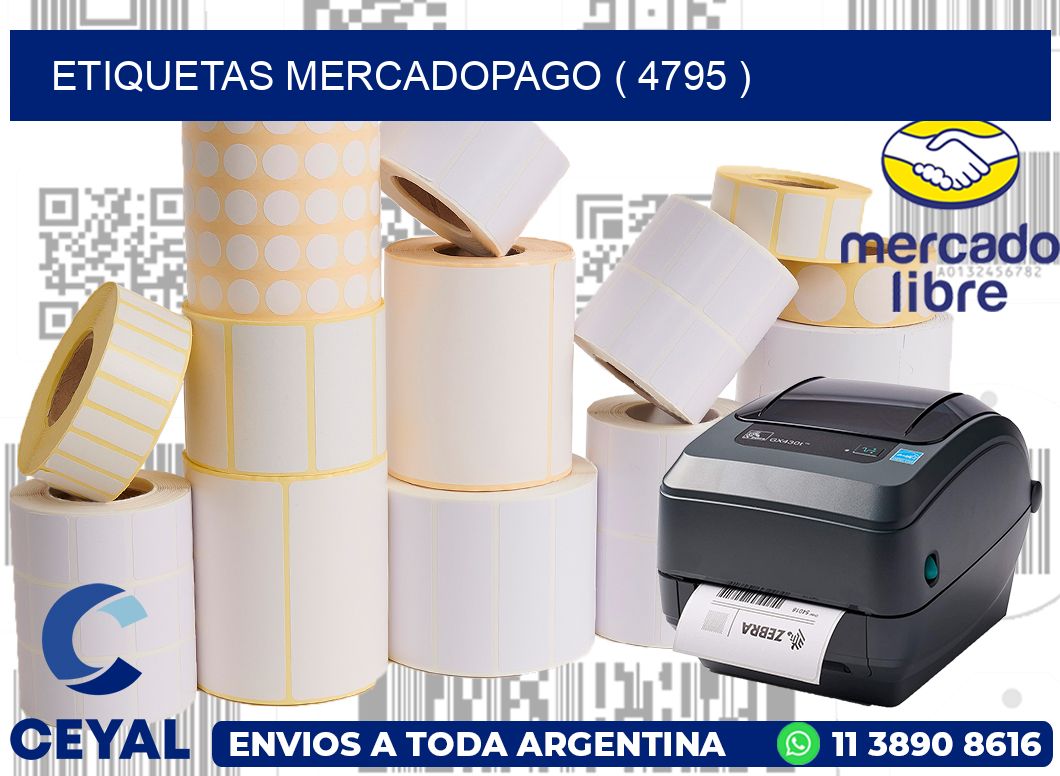 ETIQUETAS MERCADOPAGO ( 4795 )