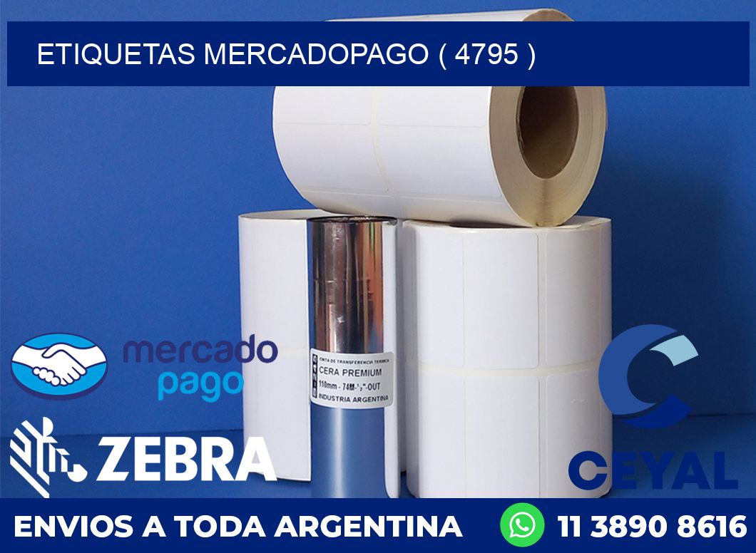 ETIQUETAS MERCADOPAGO ( 4795 )