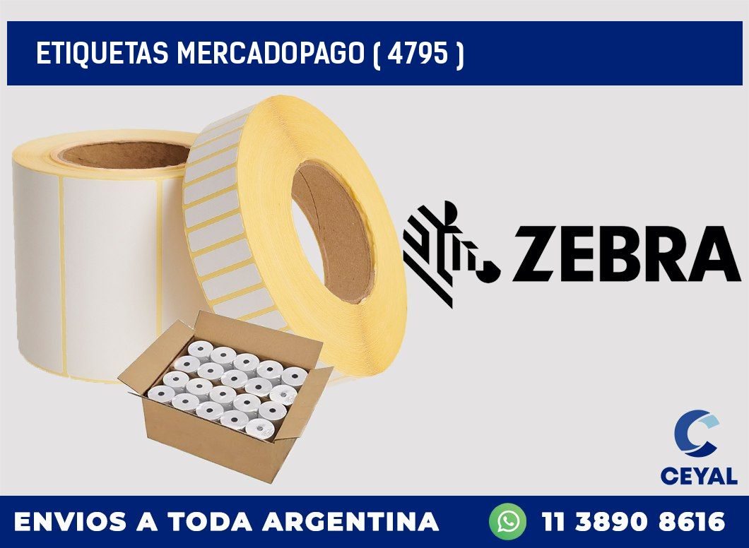 ETIQUETAS MERCADOPAGO ( 4795 )