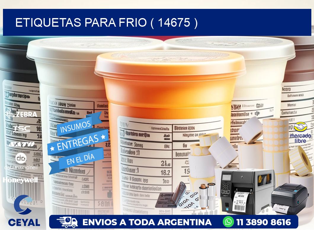 ETIQUETAS PARA FRIO ( 14675 )