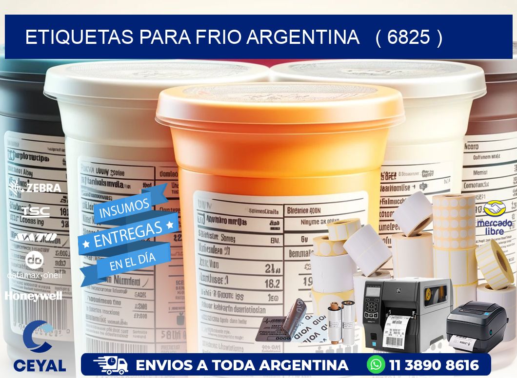 ETIQUETAS PARA FRIO ARGENTINA   ( 6825 )