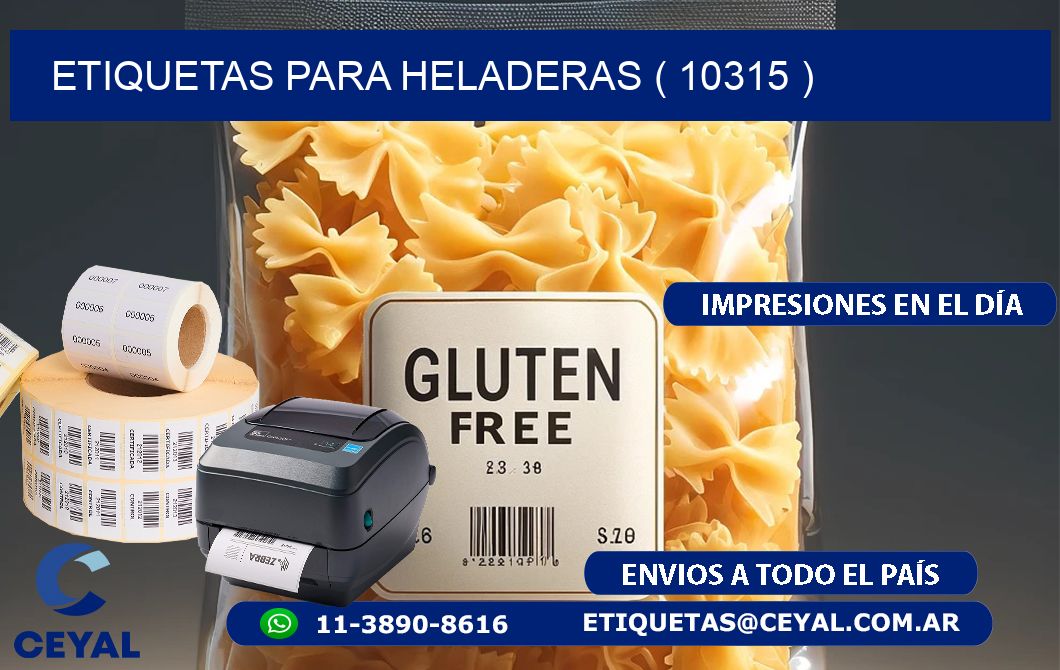 ETIQUETAS PARA HELADERAS ( 10315 )
