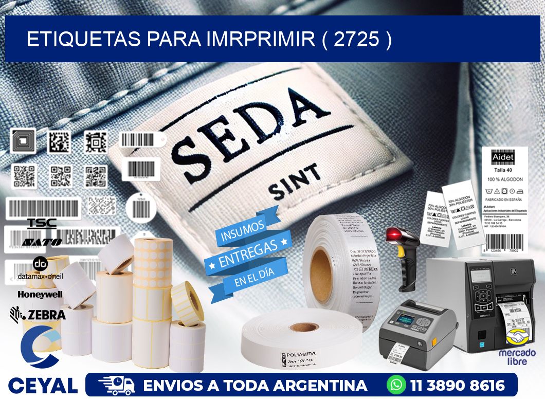 ETIQUETAS PARA IMRPRIMIR ( 2725 )