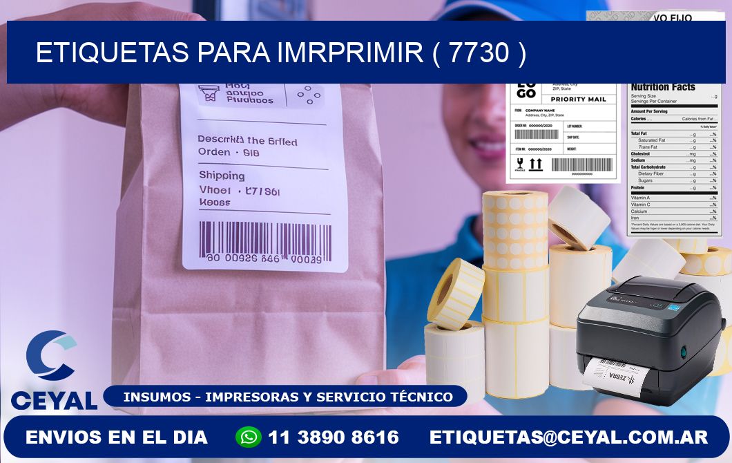 ETIQUETAS PARA IMRPRIMIR ( 7730 )