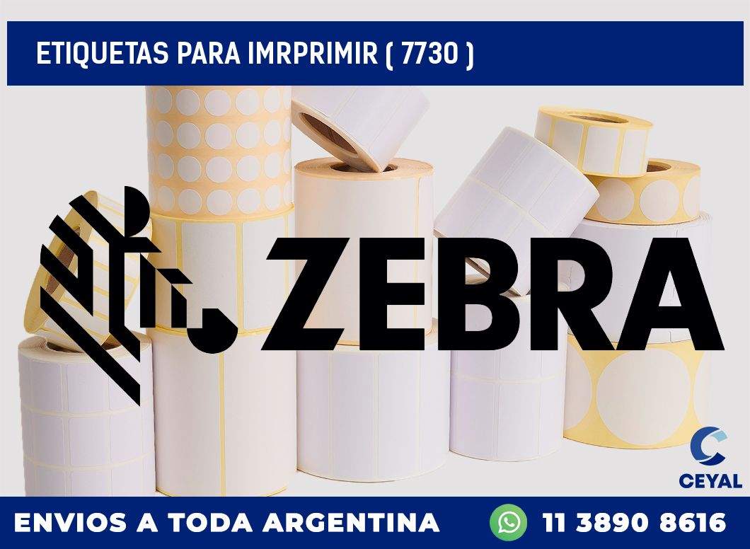 ETIQUETAS PARA IMRPRIMIR ( 7730 )