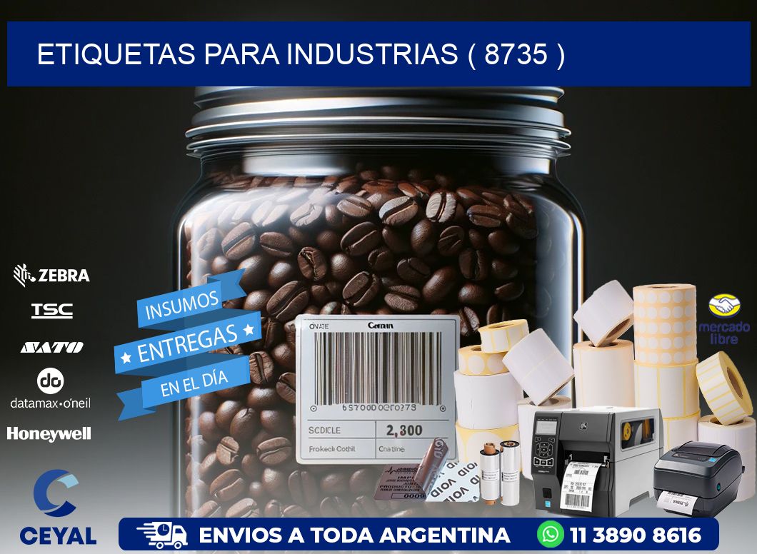 ETIQUETAS PARA INDUSTRIAS ( 8735 )