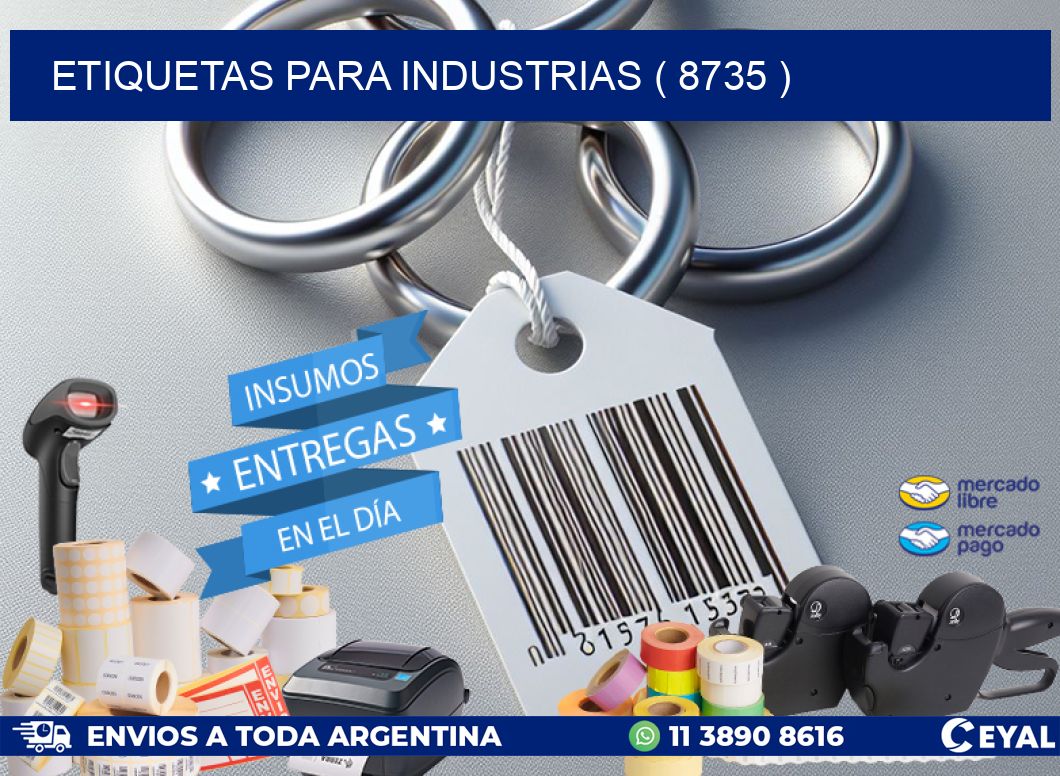 ETIQUETAS PARA INDUSTRIAS ( 8735 )