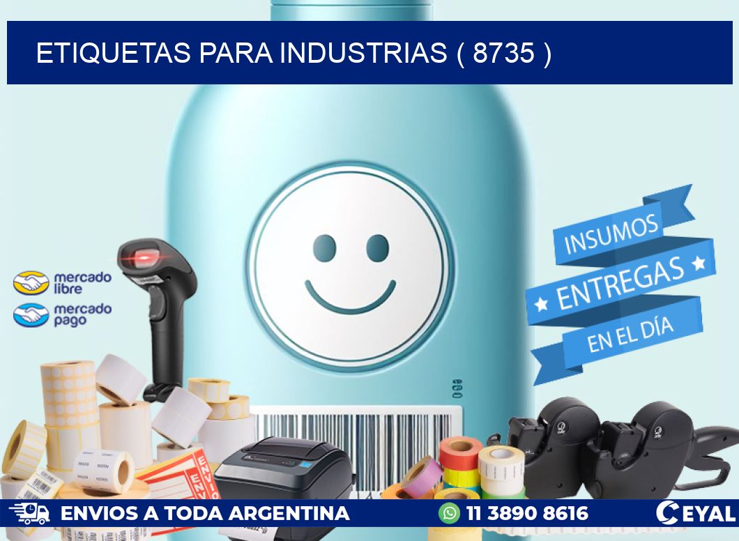 ETIQUETAS PARA INDUSTRIAS ( 8735 )