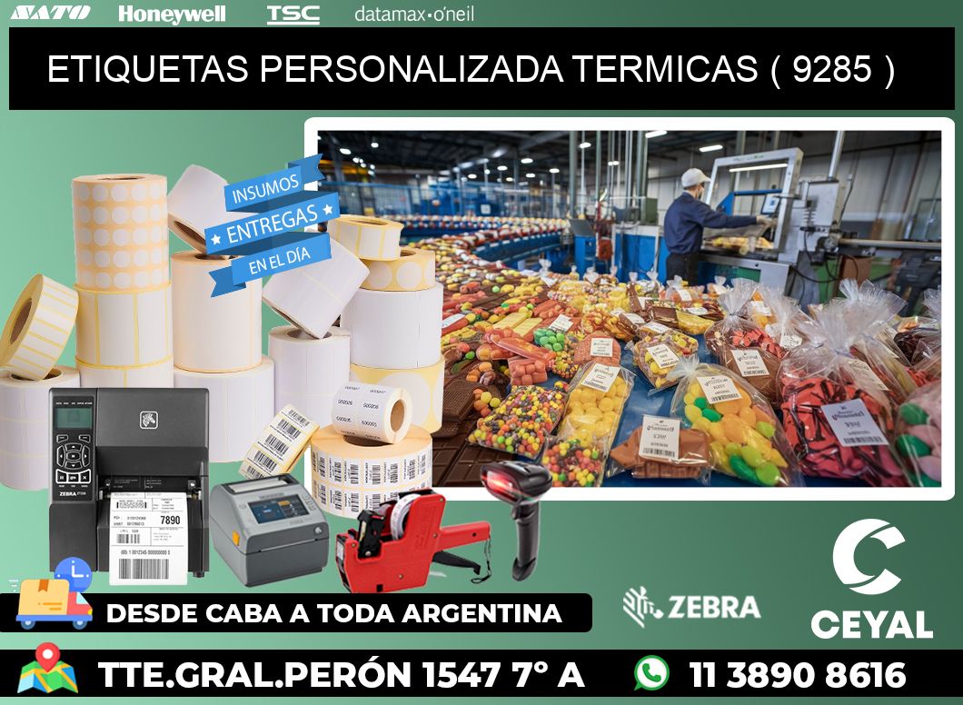 ETIQUETAS PERSONALIZADA TERMICAS ( 9285 )