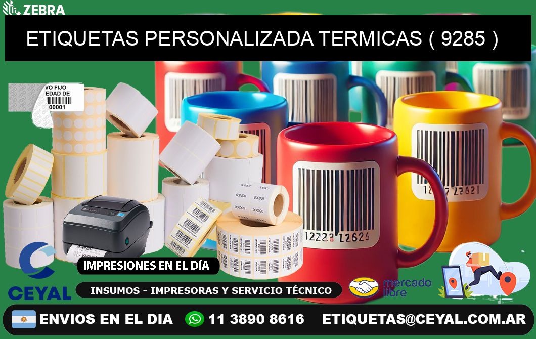 ETIQUETAS PERSONALIZADA TERMICAS ( 9285 )