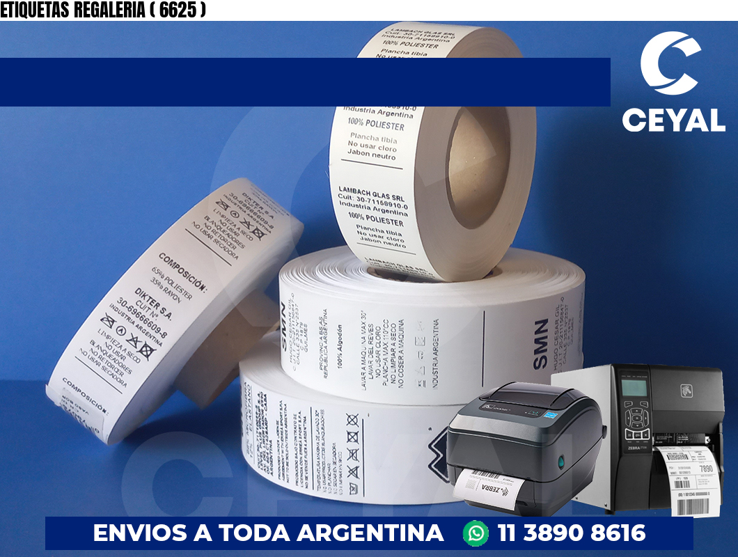 ETIQUETAS REGALERIA ( 6625 )