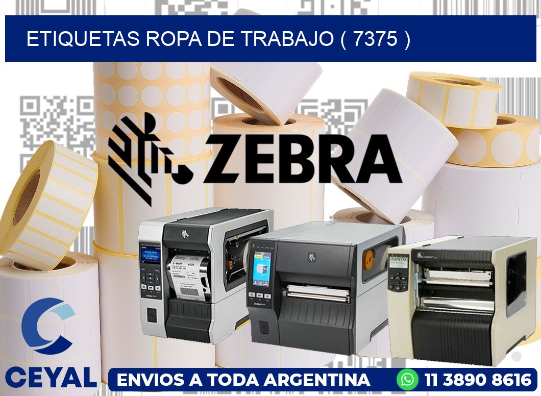 ETIQUETAS ROPA DE TRABAJO ( 7375 )