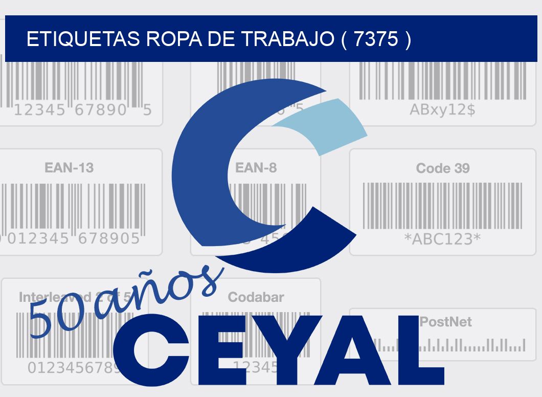 ETIQUETAS ROPA DE TRABAJO ( 7375 )