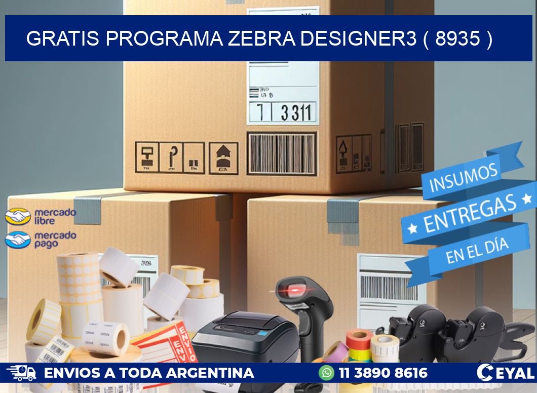 GRATIS PROGRAMA ZEBRA DESIGNER3 ( 8935 )