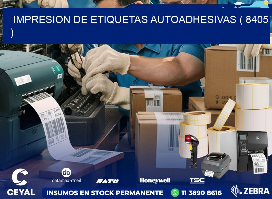 IMPRESION DE ETIQUETAS AUTOADHESIVAS ( 8405 )