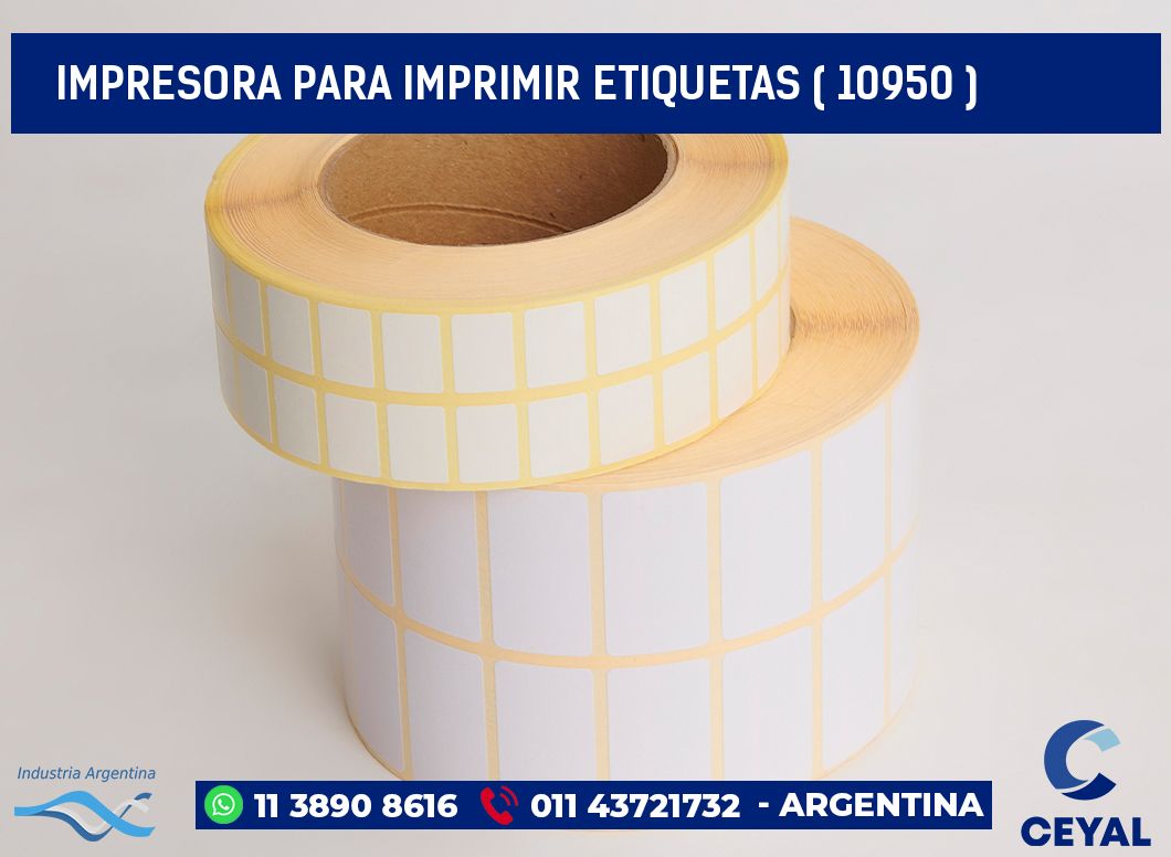 IMPRESORA PARA IMPRIMIR ETIQUETAS ( 10950 )