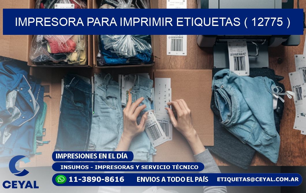IMPRESORA PARA IMPRIMIR ETIQUETAS ( 12775 )
