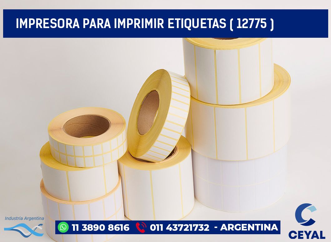 IMPRESORA PARA IMPRIMIR ETIQUETAS ( 12775 )