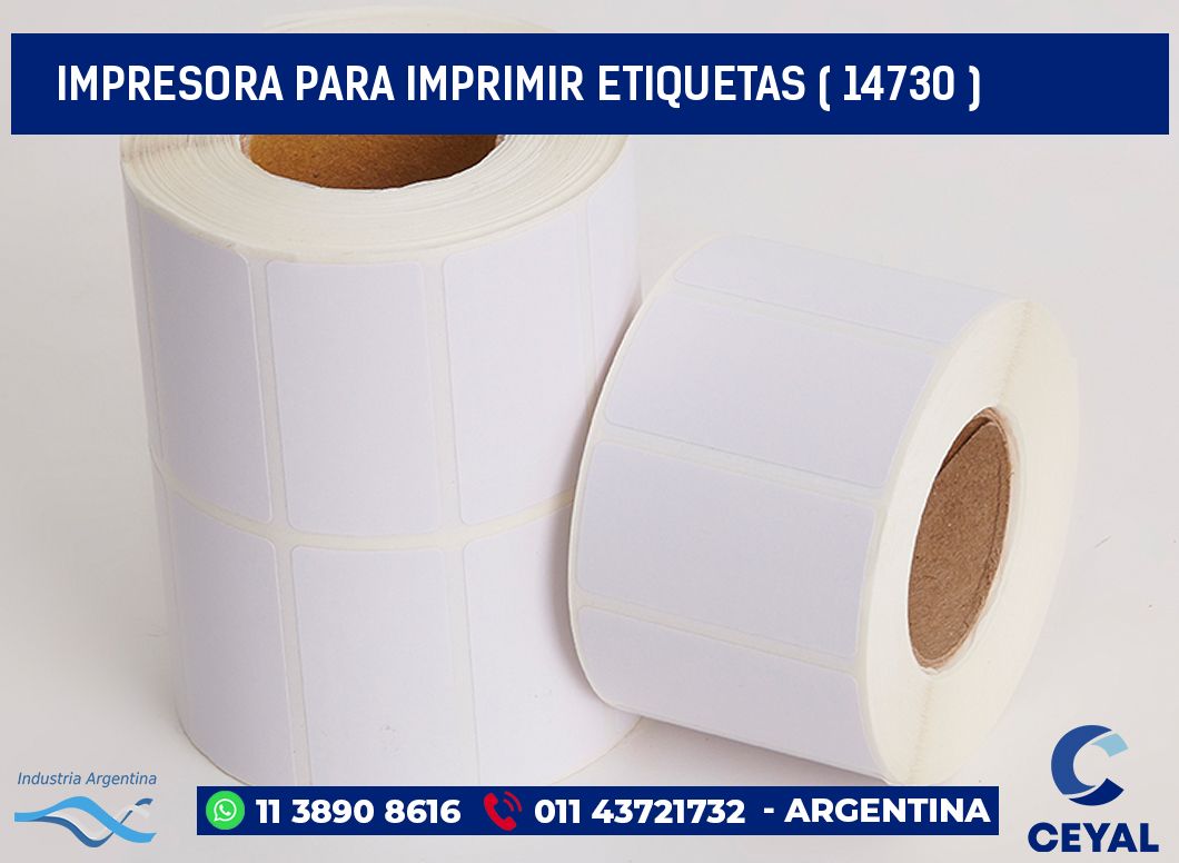 IMPRESORA PARA IMPRIMIR ETIQUETAS ( 14730 )