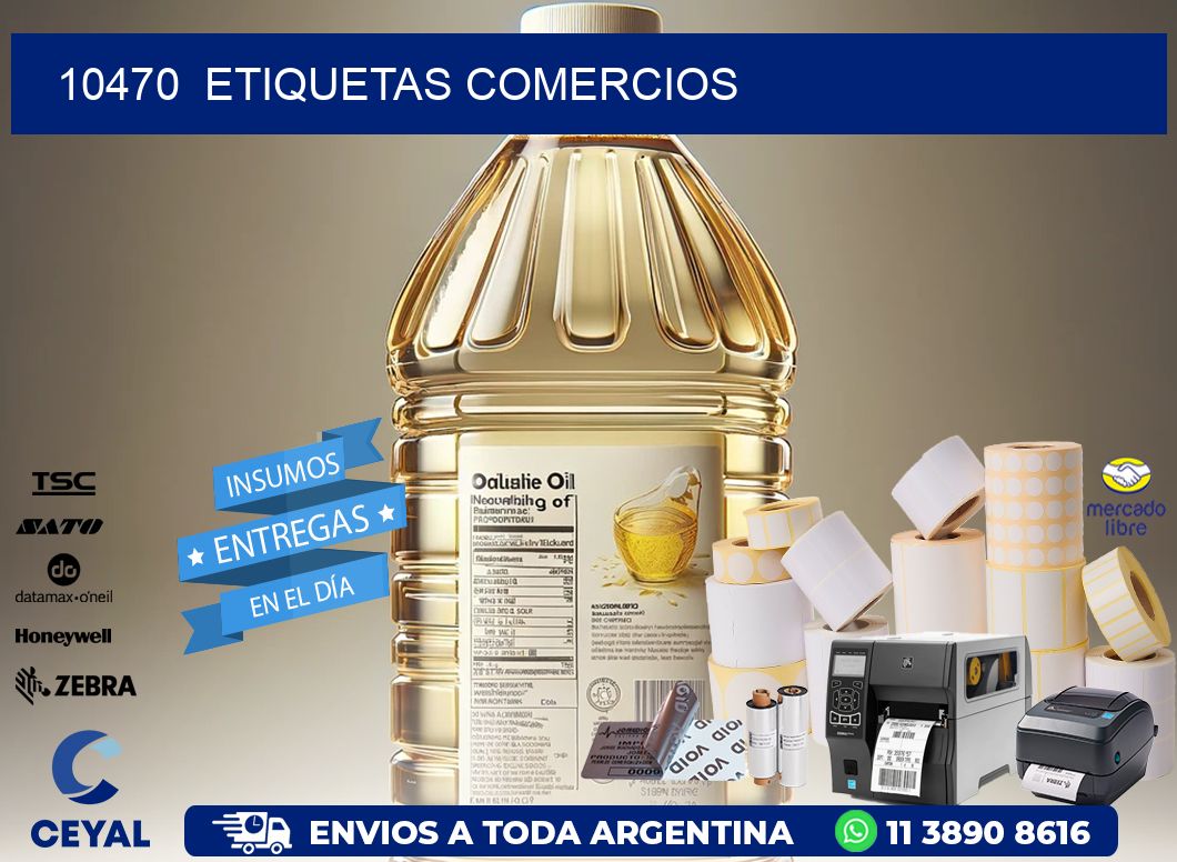 10470  ETIQUETAS COMERCIOS