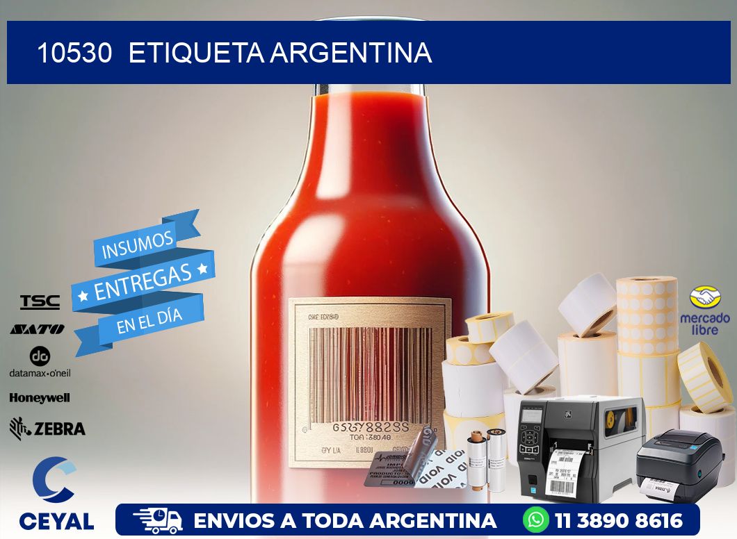 10530  ETIQUETA ARGENTINA