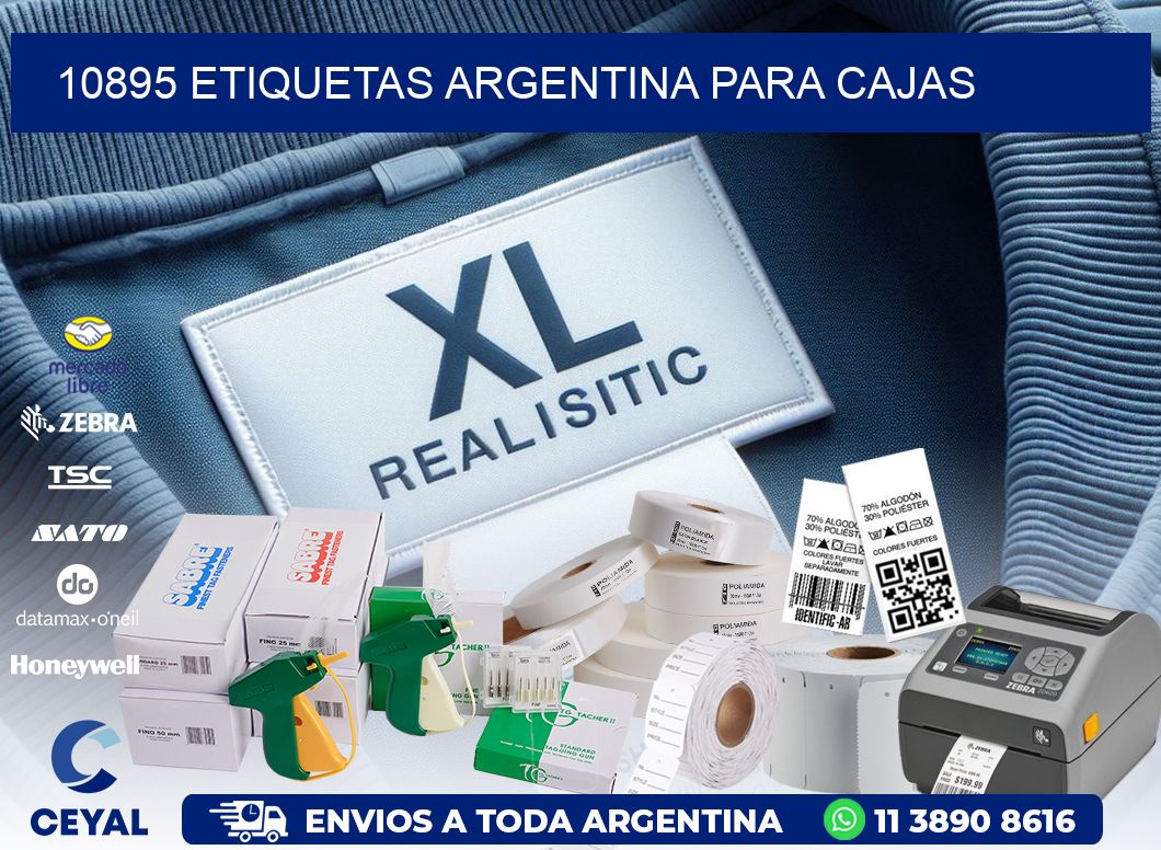 10895 ETIQUETAS ARGENTINA PARA CAJAS