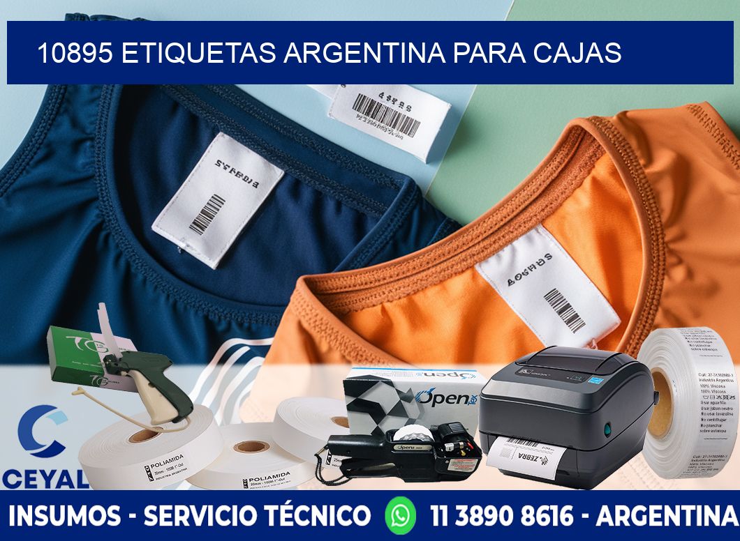 10895 ETIQUETAS ARGENTINA PARA CAJAS