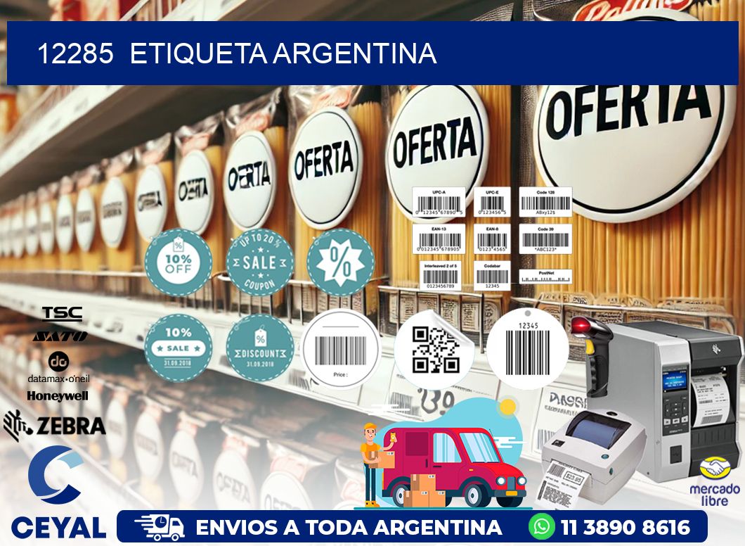 12285  ETIQUETA ARGENTINA