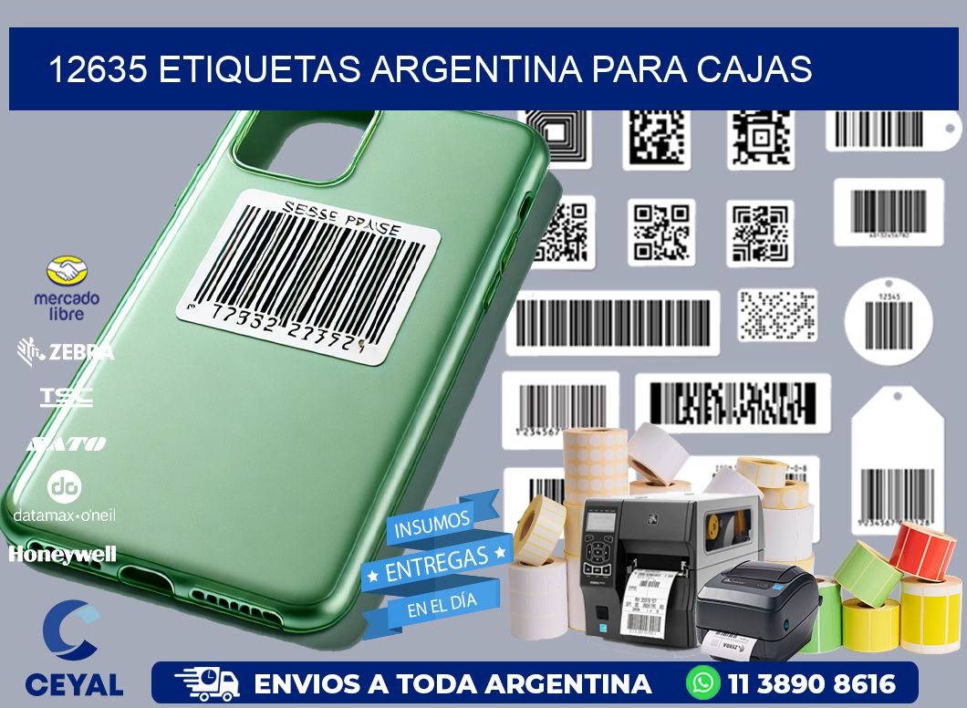 12635 ETIQUETAS ARGENTINA PARA CAJAS