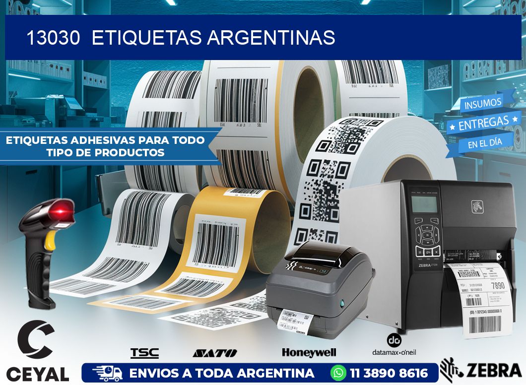 13030  ETIQUETAS ARGENTINAS