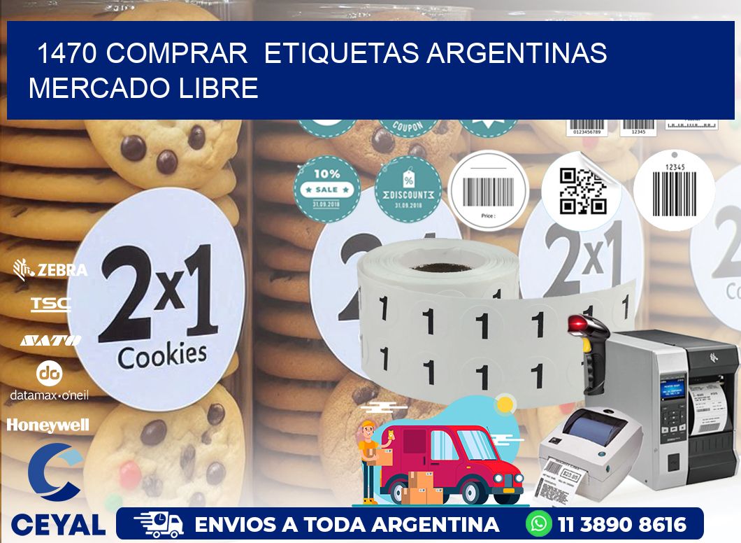 1470 COMPRAR  ETIQUETAS ARGENTINAS MERCADO LIBRE