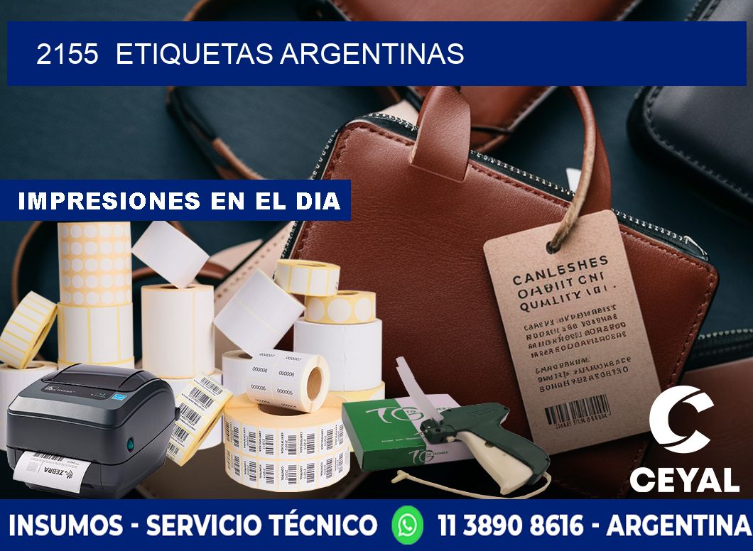 2155  ETIQUETAS ARGENTINAS