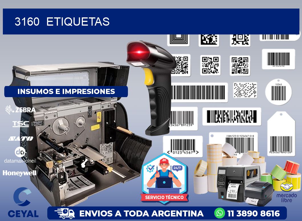 3160  ETIQUETAS