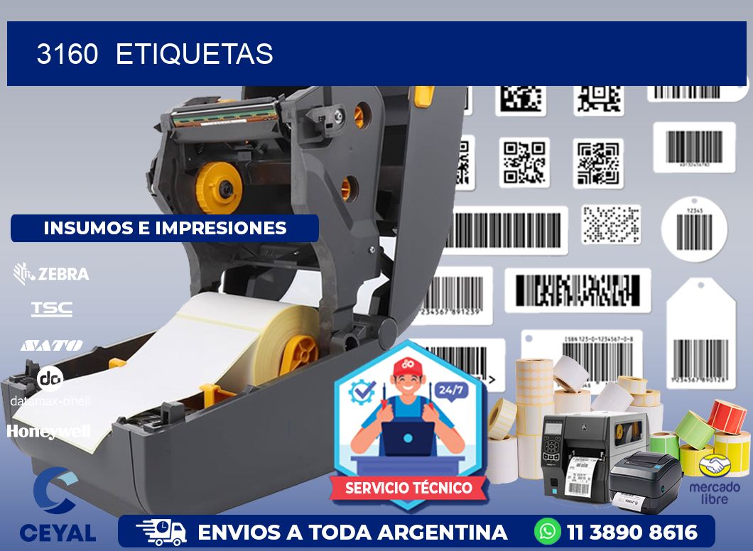 3160  ETIQUETAS